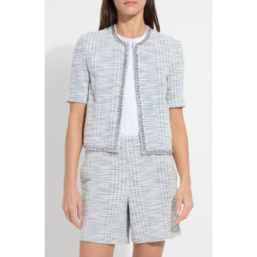 Lysse Lysse Lily Short Sleeve Summer Tweed Jacket