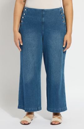 Lysse Lysse Mallory Sailor High Waist Wide Leg Jeans