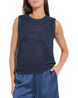 Lysse Lysse Nicola Sequined Shell Sweater