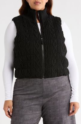 Lysse Lysse Prudence Reversible Puffer Sweater Vest