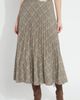Lysse Lysse Sabrina Pleated Ponte Midi Skirt - 1