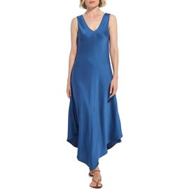 Lysse Lysse Sakura Satin Handkerchief Maxi Dress