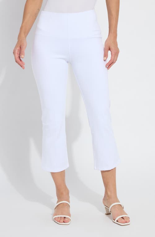 Lysse Lysse The Lizzette Bow Zip Hem Crop Flare Pants