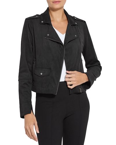 Lysse Plus Lysse Plus Amelia Moto Faux Leather Jacket