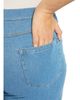Lysse Plus Lysse Plus Billie Eyelet Straight Jeans in Bleached Blue - 4