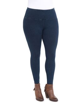 Lysse Plus Lysse Plus Denim-Look Leggings