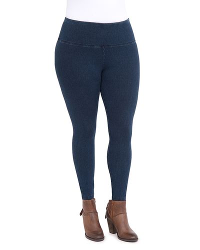 Lysse Plus Lysse Plus Denim-Look Leggings