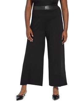 Lysse Plus Lysse Plus Denver High Waist Wide Leg Ponte Pants