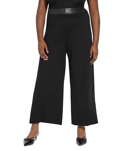Lysse Plus Lysse Plus Denver High Waist Wide Leg Ponte Pants