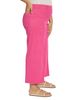 Lysse Plus Lysse Plus Erin Pintuck High Rise Ankle Wide Leg Jeans in Hot Pink - 3