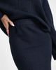 M Lounge M Lounge longline stitchy rib midaxi skirt in french navy - part of a set - 3