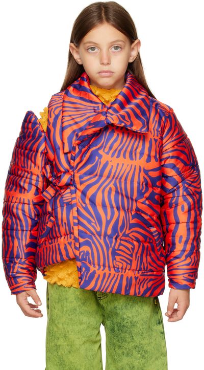 M’A Kids M’A Kids Kids Orange Puffa Jacket