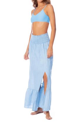 Maaji Maaji Aubrey Strone Blue Cover-Up Skirt 