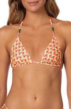 Maaji Maaji Blush Tide Balmy Triangle Bikini Top