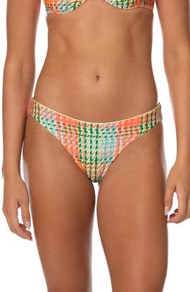 Maaji Maaji Dreamy Grid Iconic Reversible Bikini Bottoms