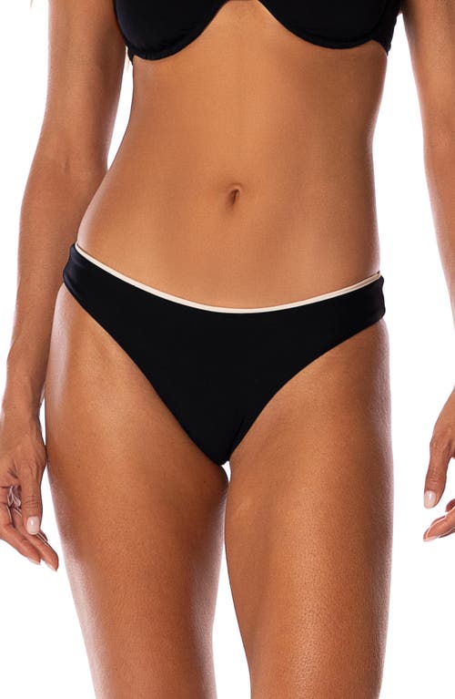 Maaji Maaji Midnight Black Bikini Bottoms 