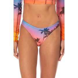 Maaji Maaji Peach Drift Sublimity Reversible Bikini Bottoms