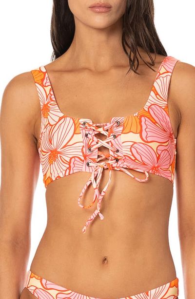 Maaji Maaji Retro Bloom Dazzle Bikini Top
