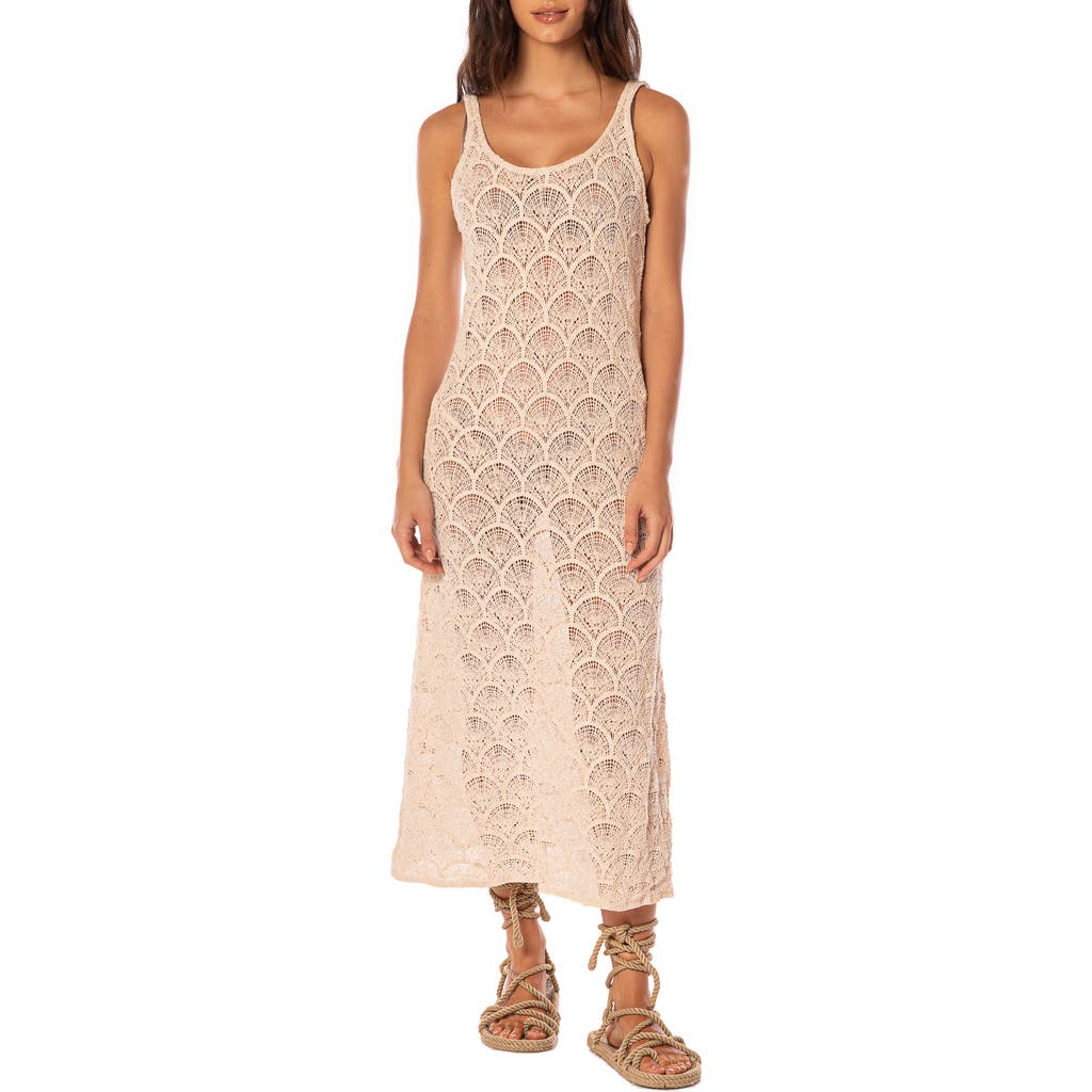 maaji boho linen-blend midi dress Maaji Boho Sunrise Owen Midi Dress