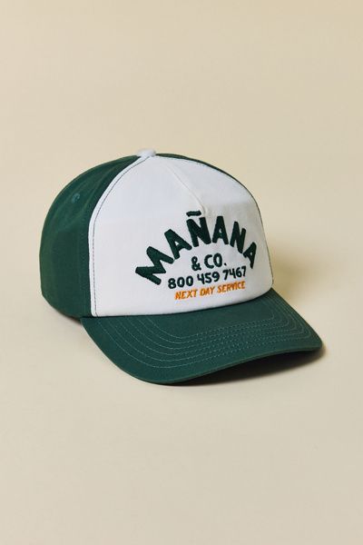 Mañana Surf Company Mañana Surf Company Service Hat in Green, Men's at Urban Outfitters
