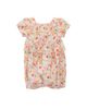 Mabel + Honey Mabel + Honey Blooming Florals Short Gathered Sleeve Romper - 1