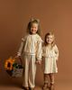Mabel + Honey Mabel + Honey Buttercup Blossom Long Sleeve Print Ruffle Tie Shoulder A Line Dress - 4