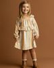 Mabel + Honey Mabel + Honey Buttercup Blossom Long Sleeve Print Ruffle Tie Shoulder A Line Dress - 5