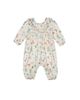 Mabel + Honey Mabel + Honey Cactus Kisses Long Sleeve Print Ruffle Neck Bubble Romper - 2