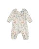 Mabel + Honey Mabel + Honey Cactus Kisses Long Sleeve Print Ruffle Neck Bubble Romper - 3