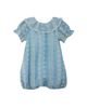 Mabel + Honey Mabel + Honey Delicate Blue Short Sleeve Romper  - 1