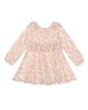 Mabel + Honey Mabel + Honey Honey Petals Long Sleeve Floral Ruffle Collar Tiered Bodice Dress - 3