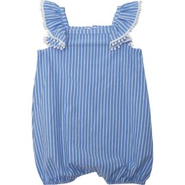 Mabel + Honey Mabel + Honey Piper Ruffled Tank Romper