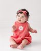 Mabel + Honey Mabel + Honey Striped Blossom Sleeveless Romper - 2