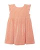 Mabel + Honey Mabel + Honey Sunkissed Apricot Short Flutter Sleeve Dress - 3