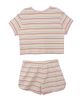 Mabel + Honey Mabel + Honey Sunset Sherbet Short Sleeve Two Piece Set - 3