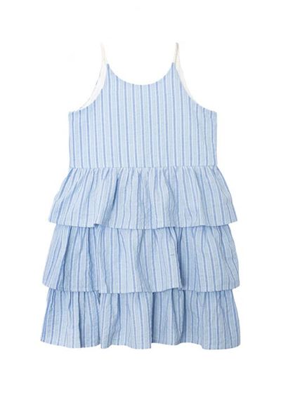 Mabel + Honey Mabel + Honey Up and Away Sleeveless Tiered Dress