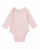 Mabel + Honey Mabel + Honey Whimsical Wildflower Long Sleeve Solid Scalloped Trim Bodysuit - 2