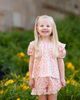 Mabel + Honey Mabel + Honey Wild Savanna Short Gathered Sleeve Two Piece Set - 2