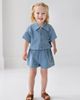 Mabel + Honey Mabel + Honey Zoey Denim Two Piece Short Set - 2