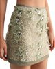 Mable Mable Fringe Detail Mini Skirt - 4