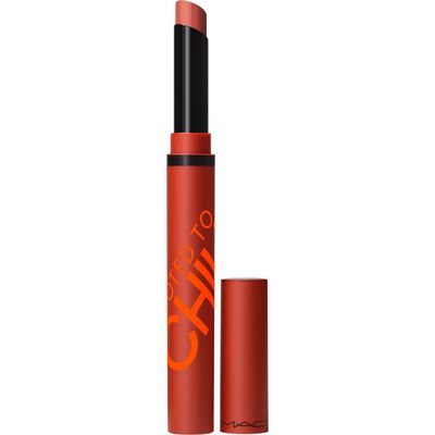 Mac Cosmetics Chili's Crew Powder Kiss Velvet Blur Slim Lipstick Limited Edition