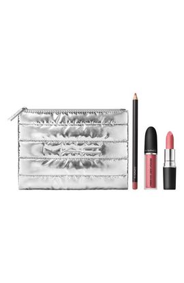 MAC Cosmetics MAC Cosmetics Powdered Snow Powder Kiss Lip Set $77 Value