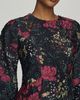 Mac Duggal Brocade Balloon Sleeve Mini Dress - 2