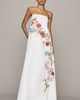 Mac Duggal Embroidered Linen Dress - 1