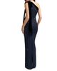 Mac Duggal Mac Duggal Beaded One Shoulder Gown With Velvet Bow - 2