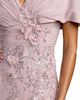Mac Duggal Mac Duggal Chiffon Faux Wrap Dress Beaded Skirt Column Gown - 3