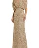 Mac Duggal Mac Duggal Draped Sleeve V Neck Gown - 1