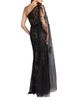 Mac Duggal Mac Duggal Embellished Lace One Shoulder Gown With Cape Sleeve - 2