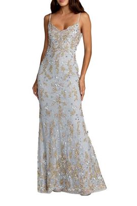 Mac Duggal Mac Duggal Embellished Sleeveless Sweetheart Neck Gown