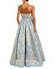 Mac Duggal Mac Duggal Floral Brocade A Line Gown - 2